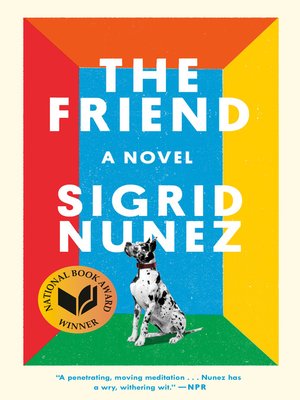 cover image of The Friend (National Book Award Winner)